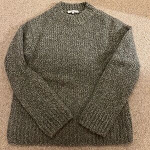 Women’s Green Chunky Vince Knit Sweater